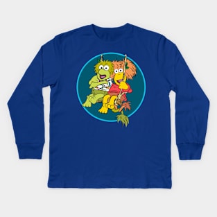 Muppet kids play Kids Long Sleeve T-Shirt